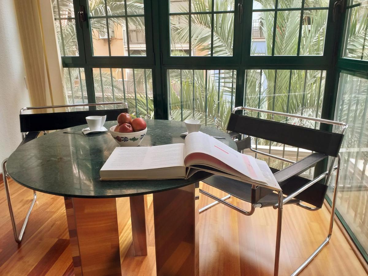 Large Apartment With Large And Sunny Terrace - Garden & Outdoor Gym , Alicante Center المظهر الخارجي الصورة